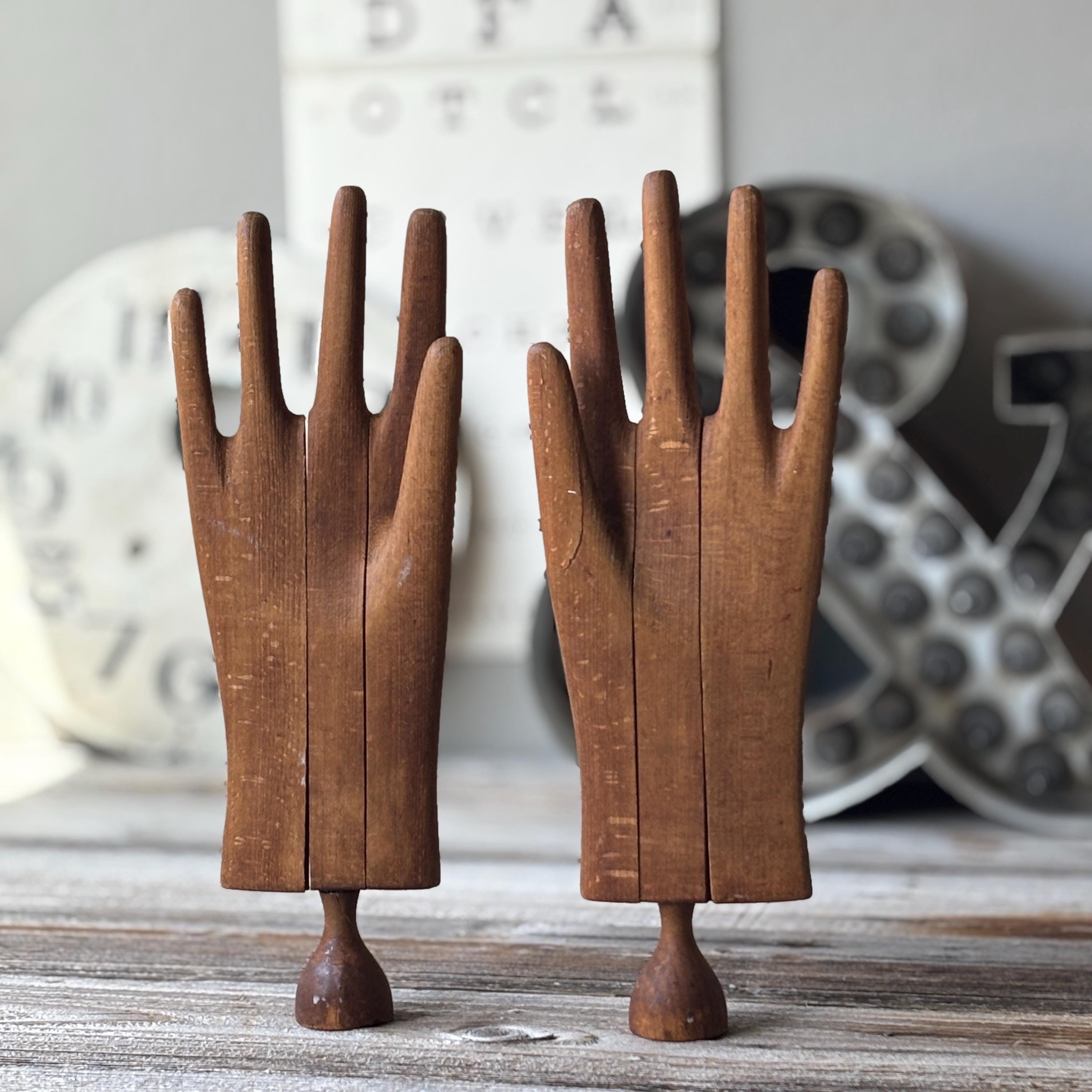 Antique Vintage Glove Display Hand - Etsy