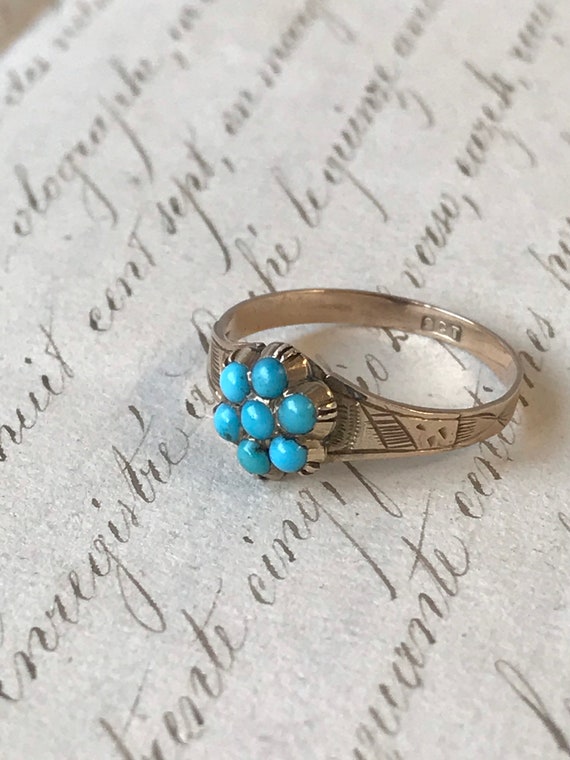 Antique Turquoise Ring