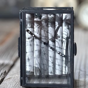 Handmade Box Assemblage Collage Diorama Shadowbox