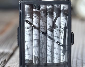 Handgefertigte Box Zusammenstellung Diorama Schaukasten