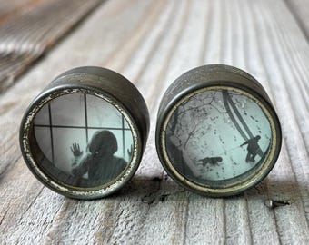 Pair of Tiny Winter Assemblages