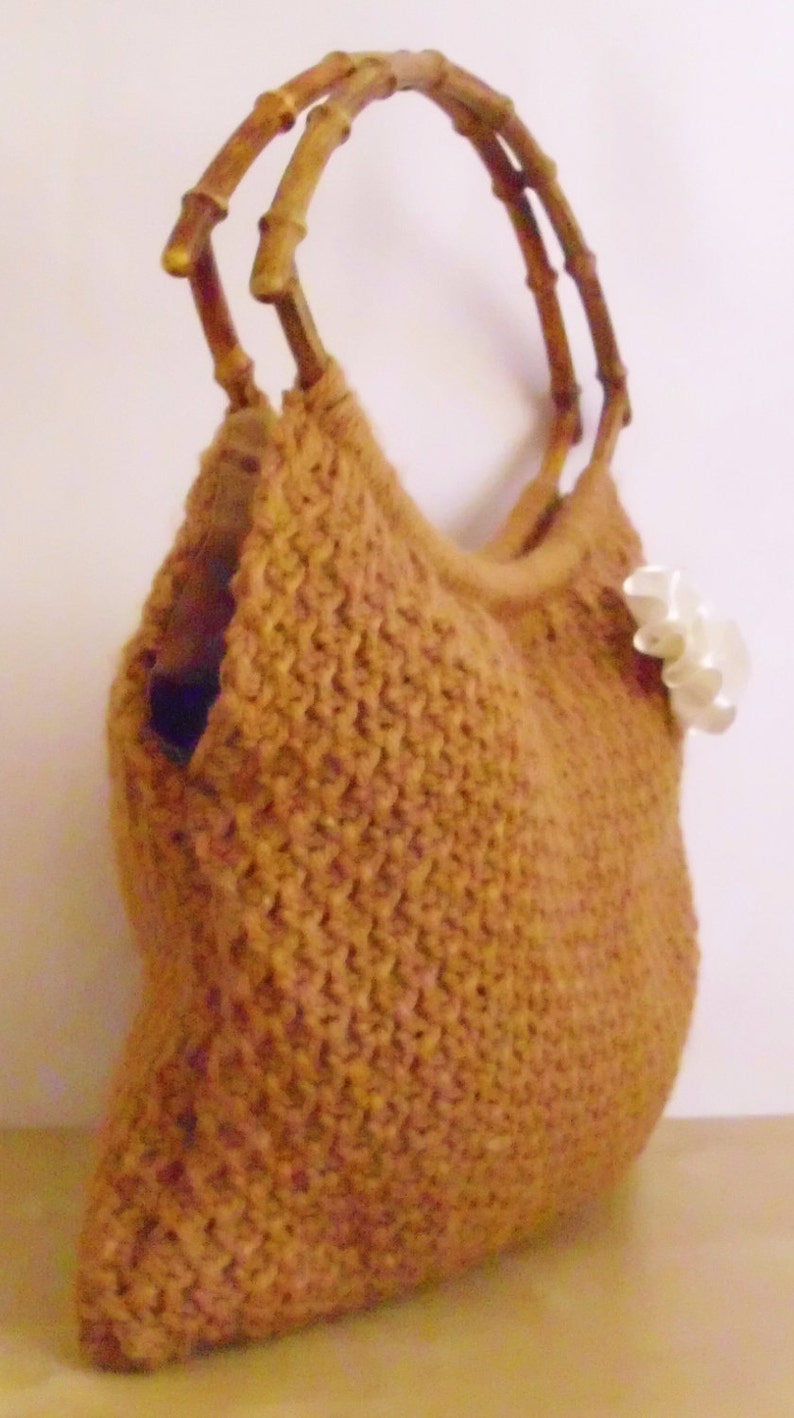 FREE SHIPPING handmade bags white-brownAfghan Crochet Bag, Handbag,Shoulder Winter handmade beaded new Bag, turkey image 4