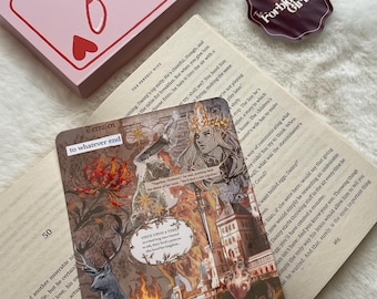 Fantasy Kingdom Kindle Insert | Clear Case Insert for Kindle & Kobo | Romantasy Bookish Decor