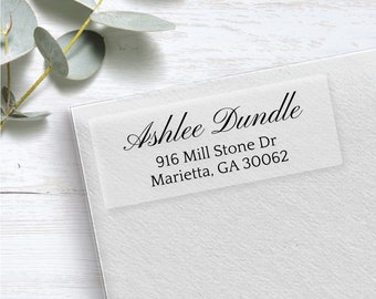 Return Address Labels, Custom Address Labels, Clear Address Labels, Address Labels, Wedding Address Labels, Personalized Address Labels, 102