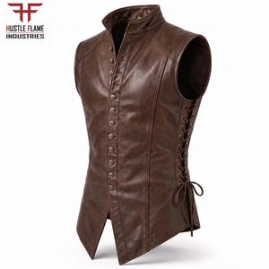 Leather Jerkin - Etsy