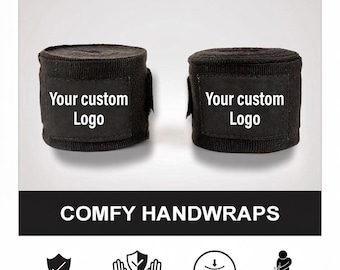 Custom Cotton Hand Wraps, Boxing, MMA, Martial Arts Equipment