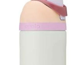Owala 24 oz. FreeSip roestvrijstalen waterfles. Kleur: kustnevel (nieuw en ongeopend)