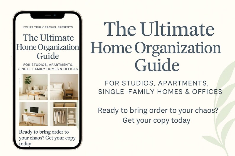 The Ultimate Home Organization Guide - Etsy