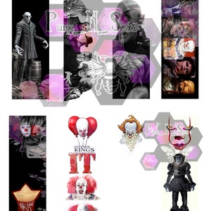 Horror Ink Joy Gel Pen Wrap PNG