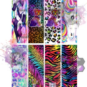 Colorful Animals INKJOY Gel Pen Wraps PNG