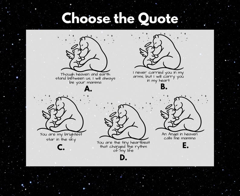 Taza conmemorativa por pérdida gestacional, regalo de condolencia personalizado, recuerdo de bebé ángel, taza para el duelo infantil. imagen 2