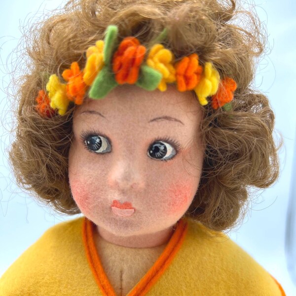 14.5” Lenci’s Alice, 1986, Turino, Italy.