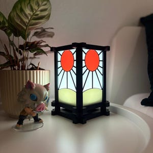 Demon Slayer sun lamp / anime lamp+surprise gif 3D print