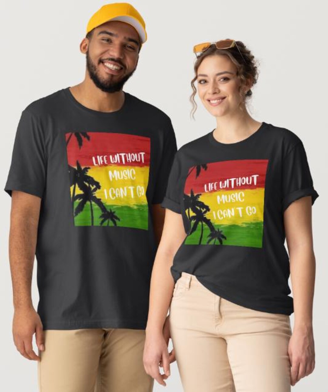 Reggae Animals Reggae-inspired Song Lyrics Design - BLACK: Supporting Animals in Need ...