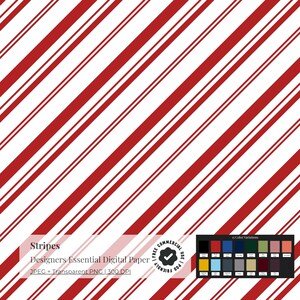 Professional Stripe Seamless Pattern Bundle Cabana Pinstripe Digital Paper Ticking Barcode Geometric Textile Fabric High Res Commercial