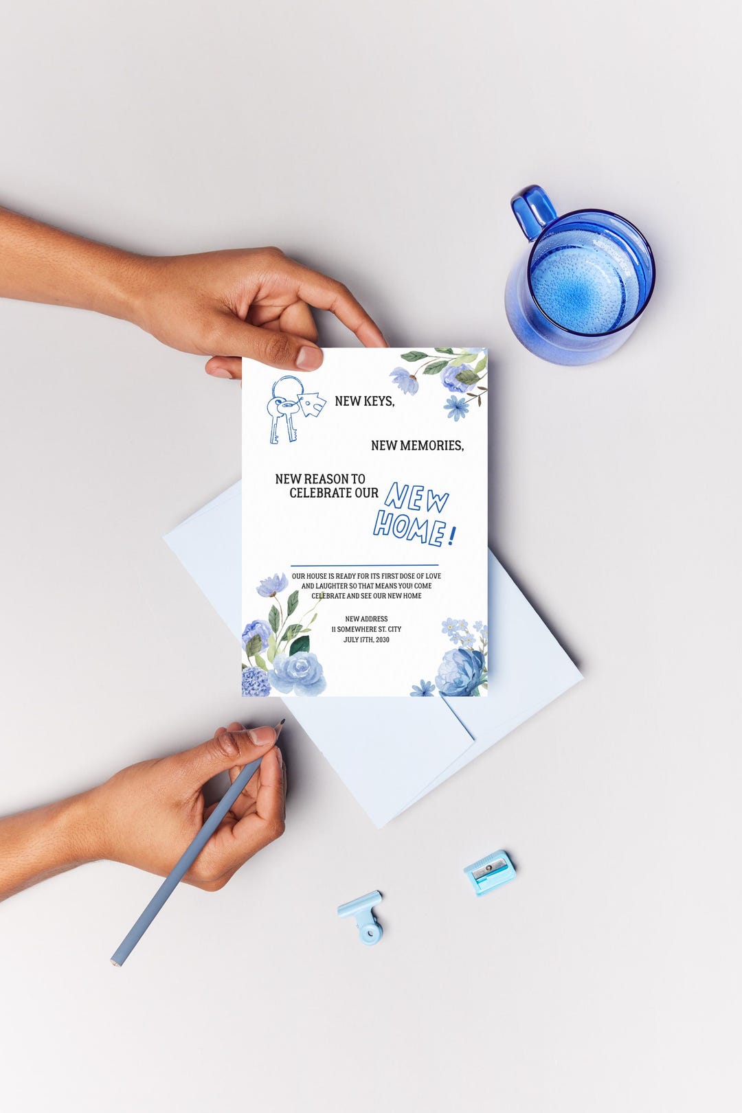 Housewarming Party Invitation, New Home Invite, Editable Canva Template ...
