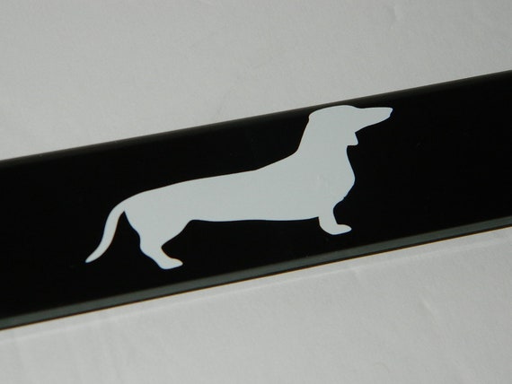 Dachshund Doxen Weiner License Plate Front License Sign Car Tag Decorative Metal Plate