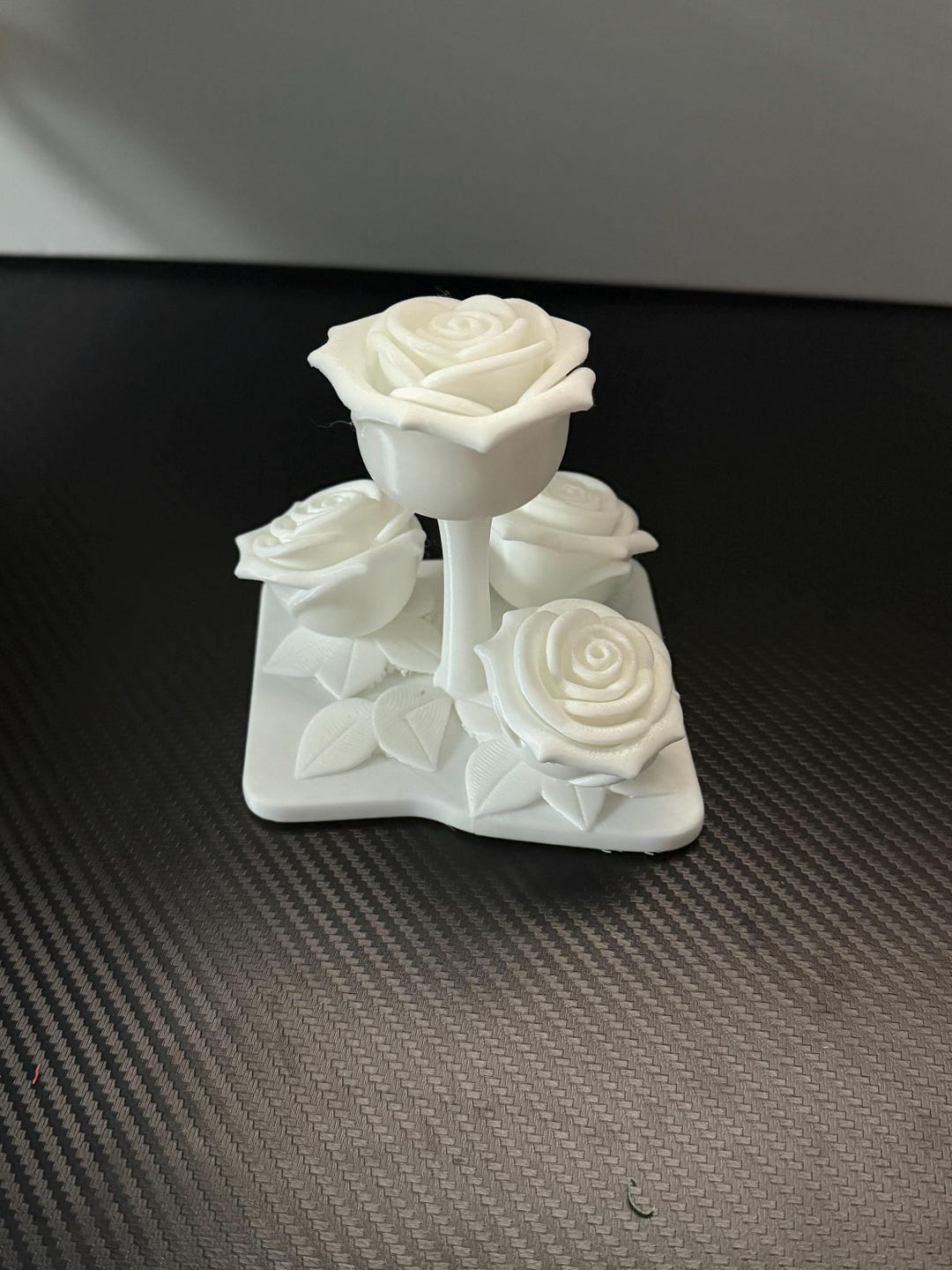 3D Printed Rose Figure | Valentine’s Day Gift | Handmade Love Rose ...