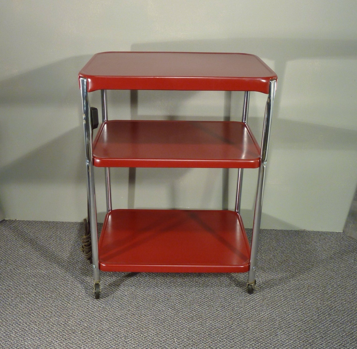 Upcycle metal kitchen cart vintage rolling kitchen cart Etsy