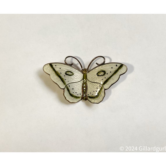 David Anderson 925 sterling butterfly brooch large