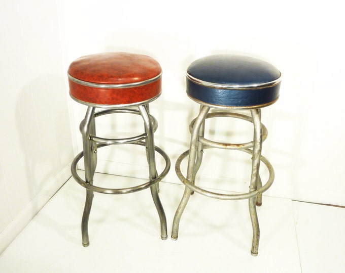 Retro 50s Vintage Cosco Bar Stool Two Available Etsy