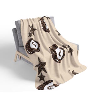 ROCKSTAR | Velveteen Plush Blanket
