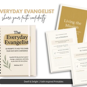 The Everyday Evangelist: 60 Journal Prompts to Share Your Faith with Confidence