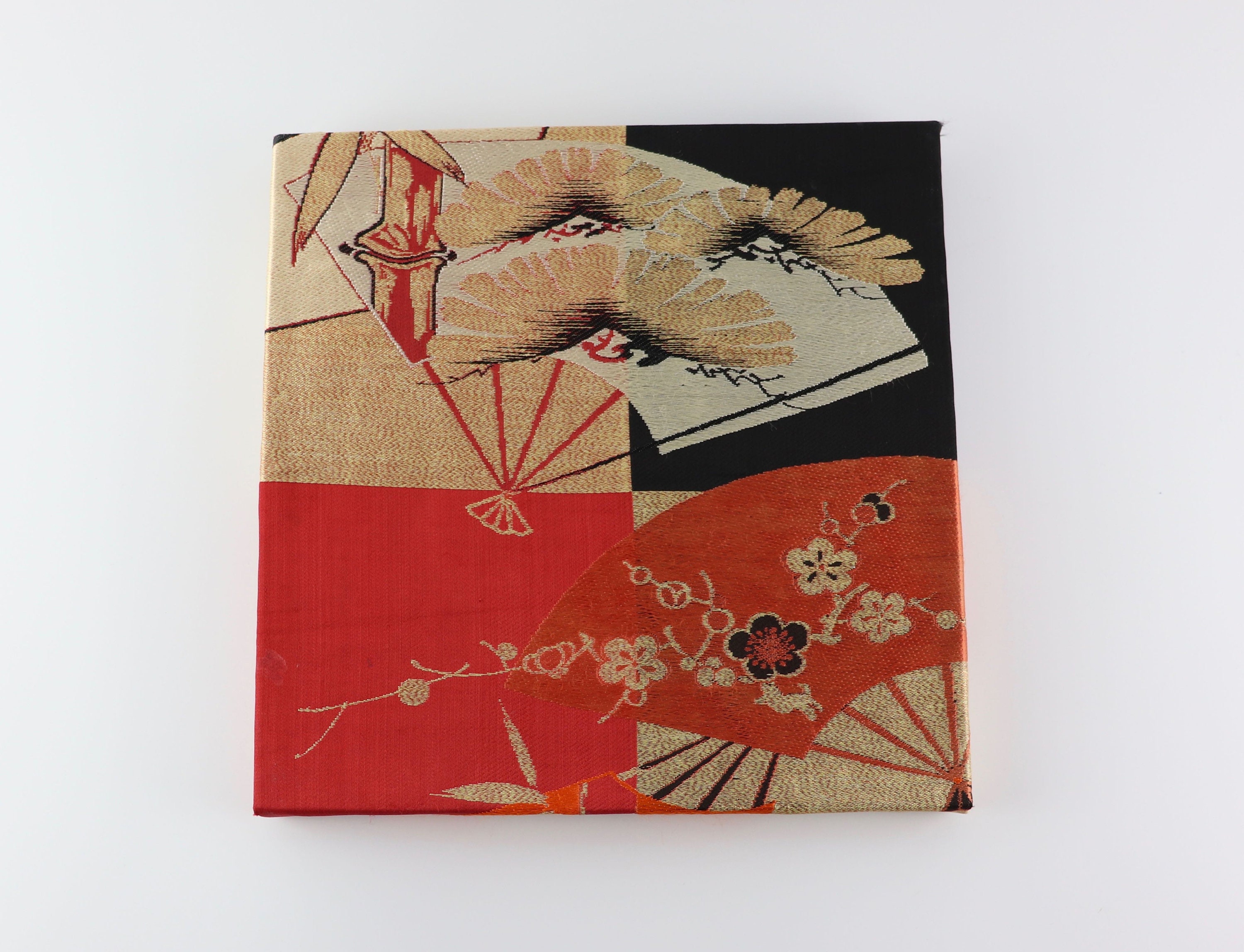 Japanese Fan Wall Décor - Set of 3, Japanese Fabric Wall Hanging, Asian ...