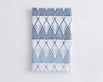 Japanese Tenugui Towel Fabric Japanese Traditional "KUSA-MON" Pattern /Cotton 100% / Made in Japan