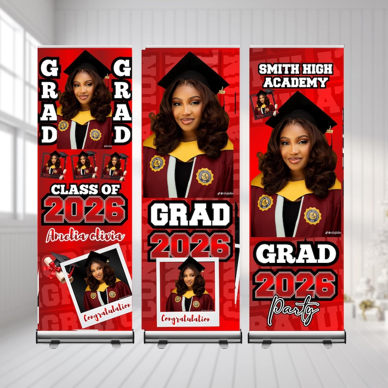 etsy digital download, graduation banner template, class of 2026 banner Canva, editable graduation banner bundle, grad party banner template, senior celebration banner design, custom photo graduation banner, Canva editable banner templates, graduation party decorations, yard sign banner graduation, instant download Canva bundle, printable graduation decor, graduation backdrop banner, DIY graduation banner Canva, modern graduation party decor, personalized graduation banner, grad banner template.