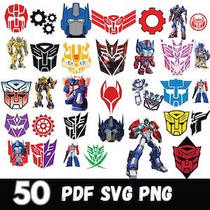 Transformers SVG PNG, Dinobots PNG SVG, Rescue Bots arte digital, desenhos de Transformers, Transformers papel digital