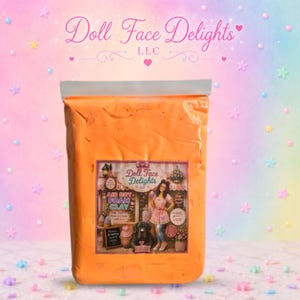500g, Peach Parfait, Air Dry Foam Clay for Crafts, Decoden, Doll Making, Fake Bakes