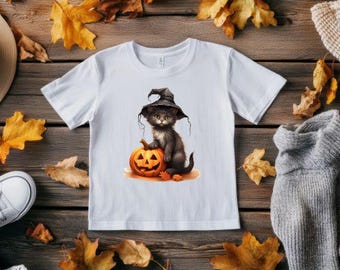 Halloween PNGs for T-Shirts | Vintage Spooky Season Designs | Digital Download