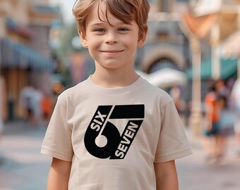 Six Seven Youth T-Shirt, Funny Number Tee