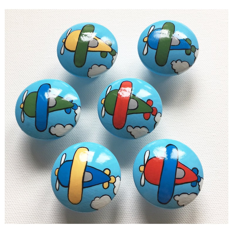 Airplane Drawer Pulls / Dresser Knobs Airplane Knobs Vintage Etsy Canada