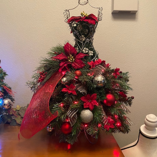 How to Make a Mannequin Christmas Tree on Sale Now Reg. 14.99 Etsy
