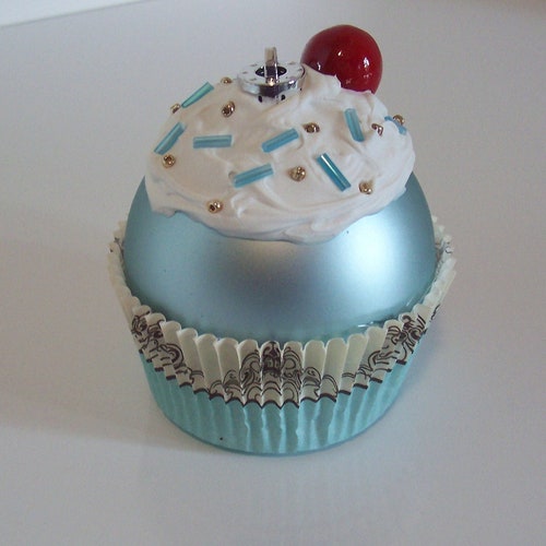 Cupcake Ornament, Christmas Decoration