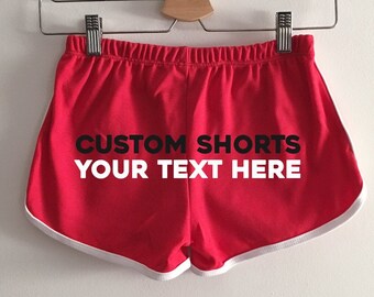 Create Your Own Personalized Property of Add Name Here Custom Booty Shorts Create Your Own Personalized Property of Add Name Here Custom Booty Shorts