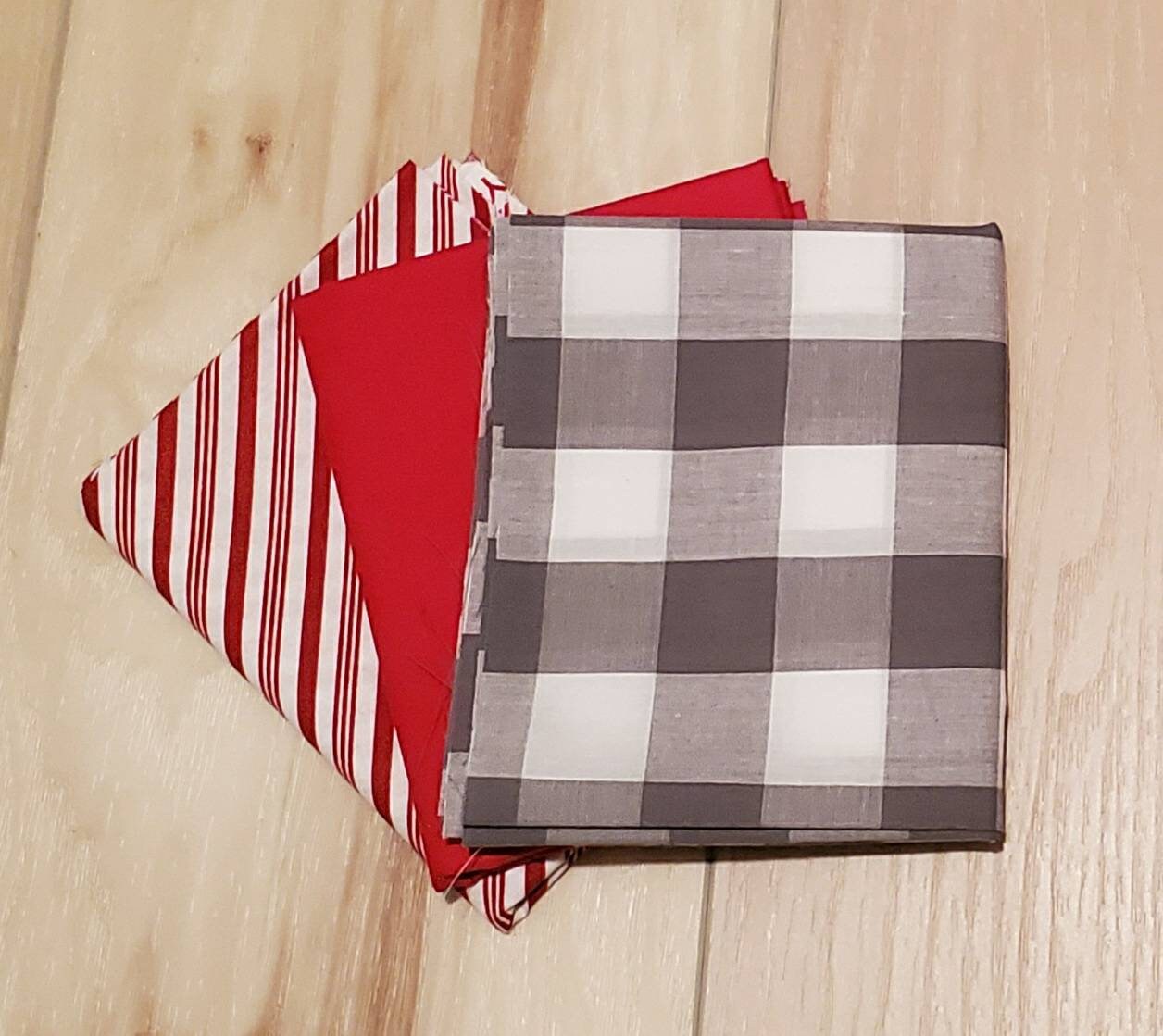 No Sew Quilted Christmas Ornament Kit Etsy