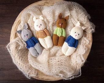 Bamboo/Cotton Knit Bunny Rabbit