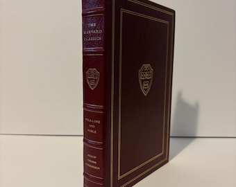 Easton Press - Harvard Classics Millennium Edition - Folklore och fabler - Aesop Grimm Andersen - Läderinbunden