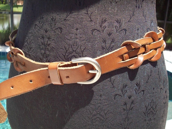 Vintage Leather Belt - image 7