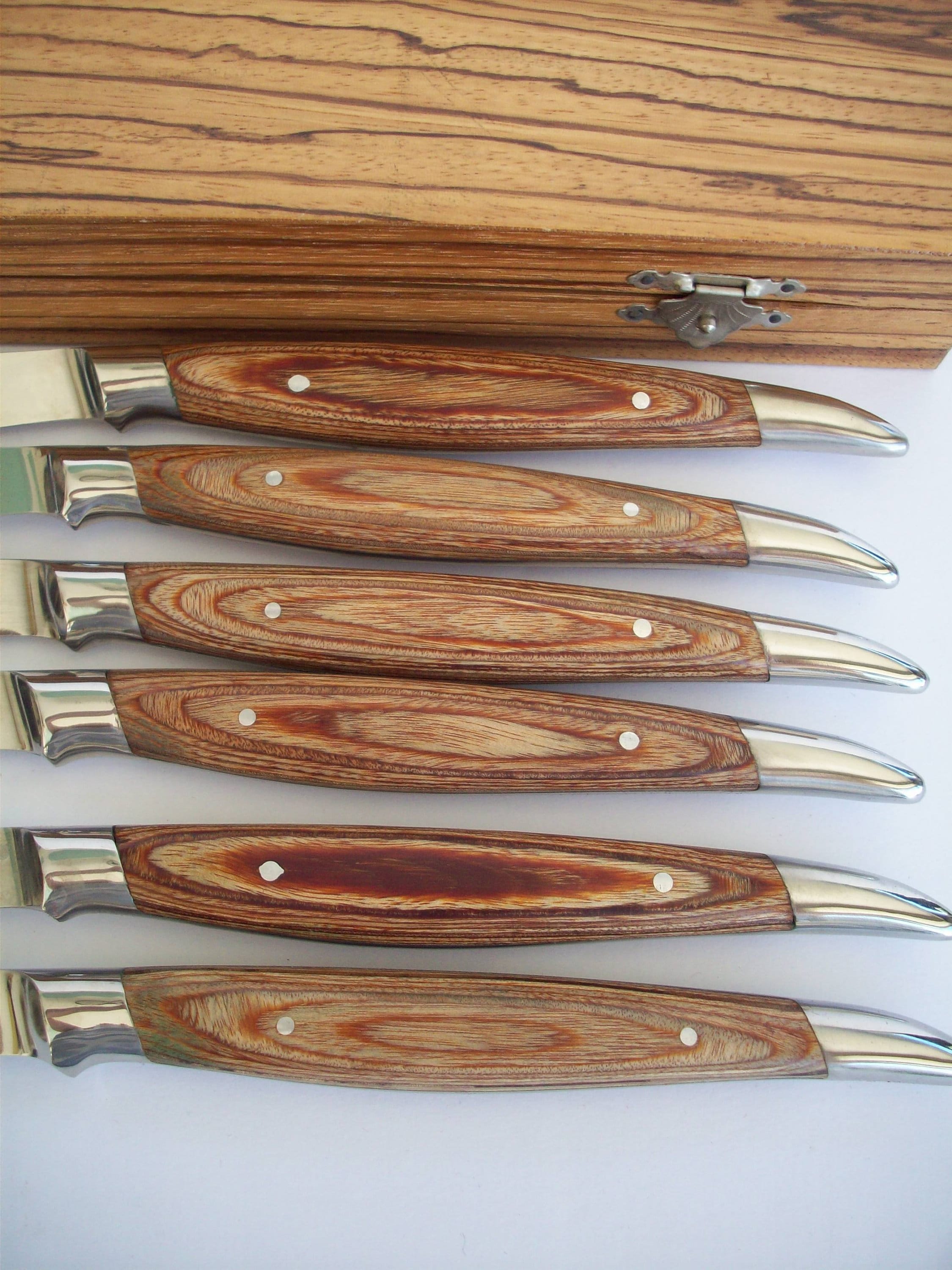 Vintage German Steak Knives Set (c.1960s) – Rush Creek Vintage
