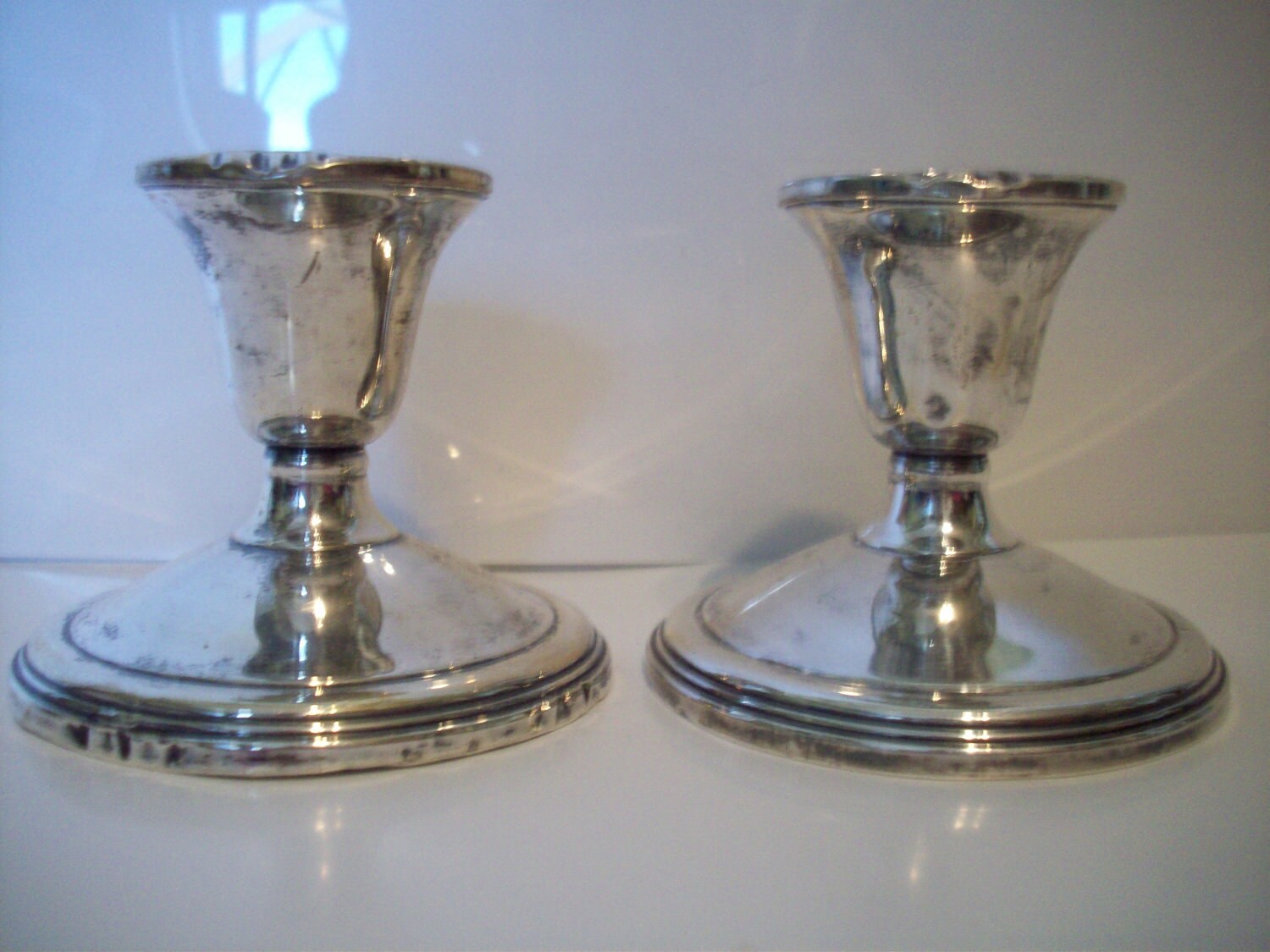 La pierre sterling silver deals candlesticks