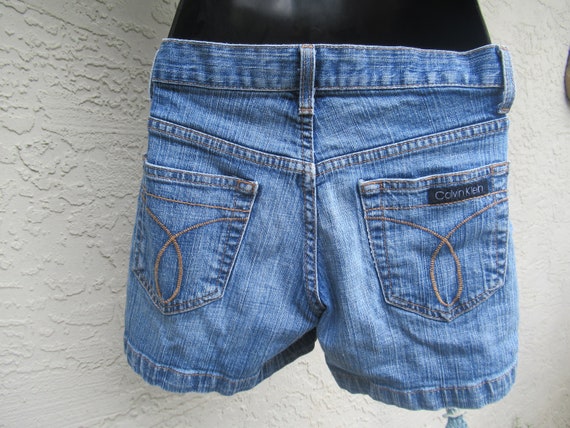 Vintage Calvin Klein Jean Shorts, 2 - image 1