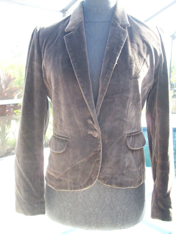 Sasson Velour Jacket - image 1