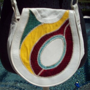 Bolso Hobo de piel y piel de serpiente de cinco colores de Vasilis para trotar