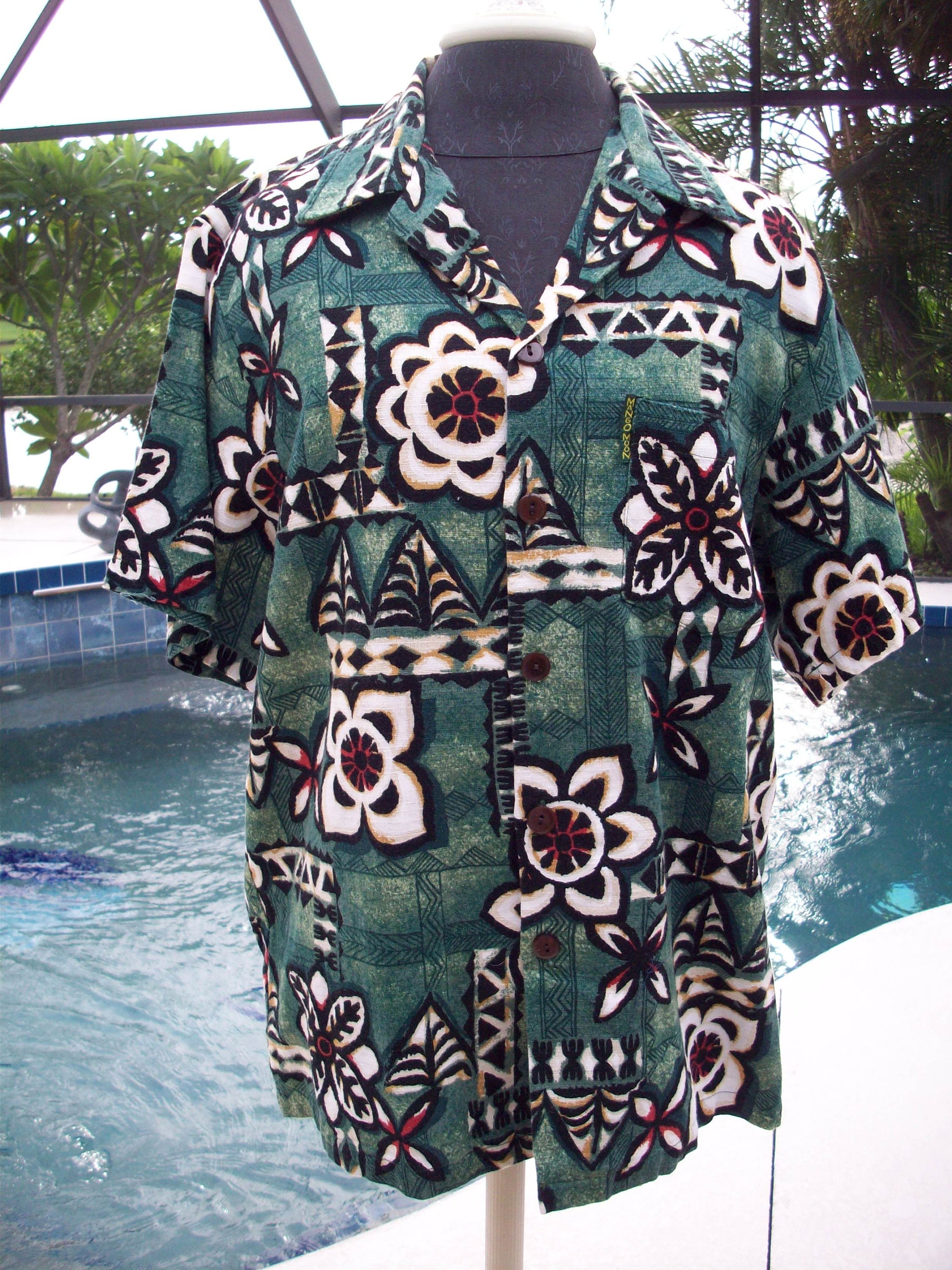 Vintage Hawaiian Shirt by Mango Moon Made in Hawaii | Etsy