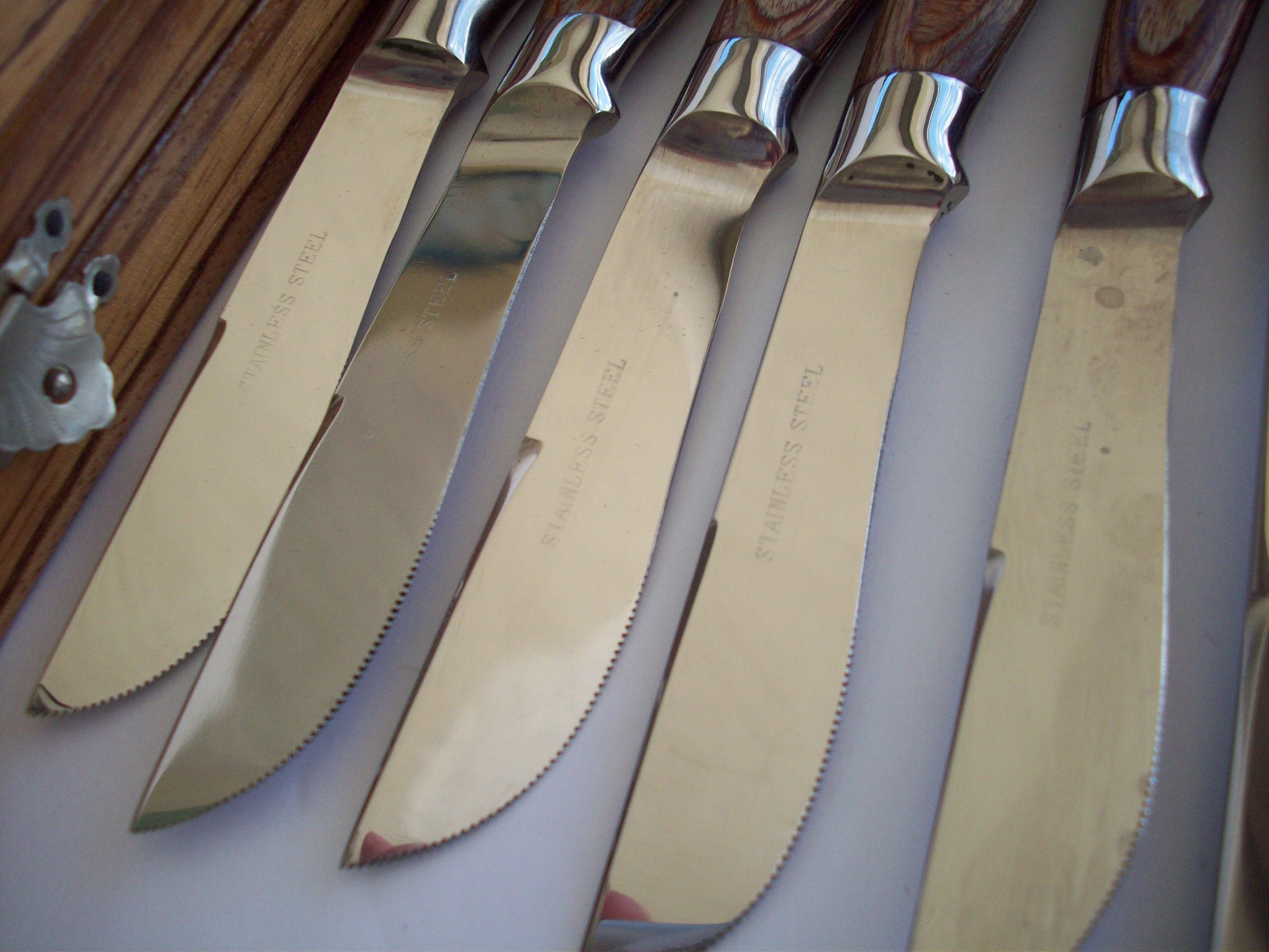 Vintage German Steak Knives Set (c.1960s) – Rush Creek Vintage