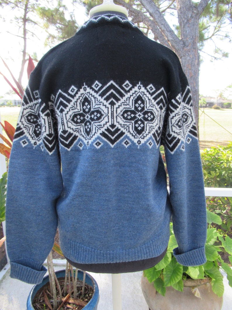 Lovely Vintage 100% Wool Sweater by John Rich and Bros. Woolrich image 6